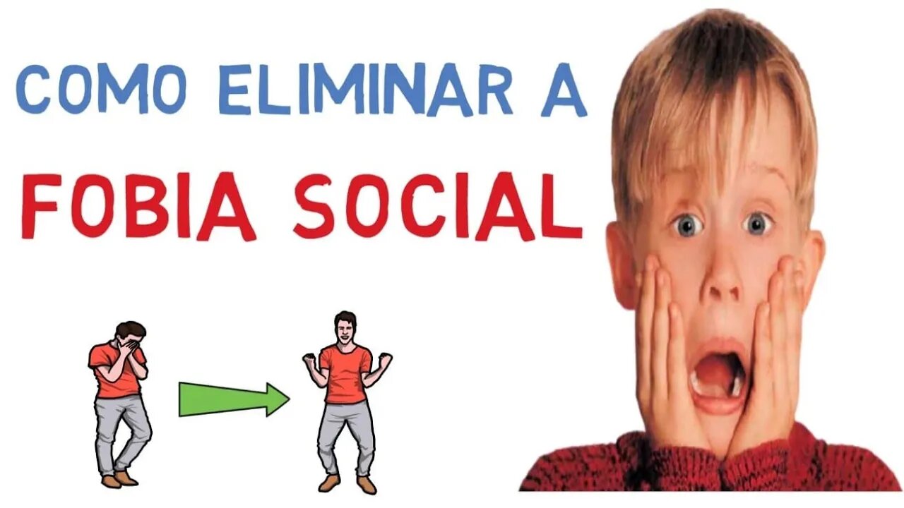 COMO CONTROLAR A FOBIA SOCIAL - TRANSTORNO DE ANSIEDADE SOCIAL (Psicologia)