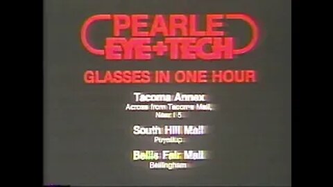 Pearle Eye+Tech Commercial (1989)