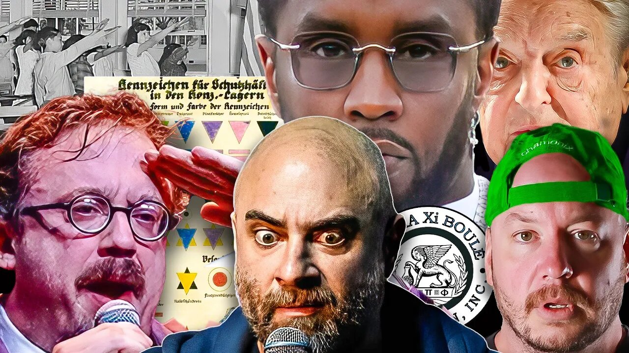 Sam Hyde and Kurt Metzger on P Diddy, Nazi's In America George Soros & Holocaust! - Nick Rochefort