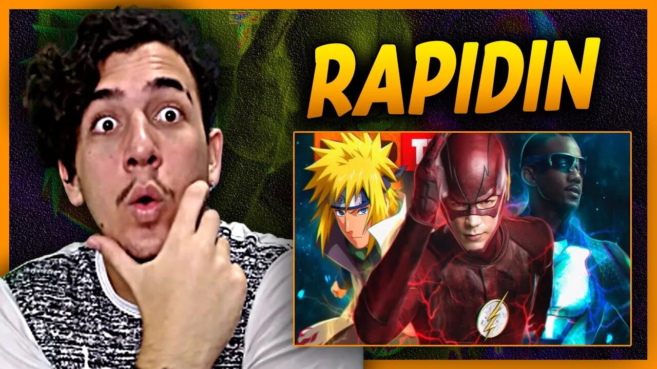 Rap: Então Eu Corro (Flash, Minato, Trem-Bala...) // Mais Rápido Que o Flash // TK RAPS [ React ]