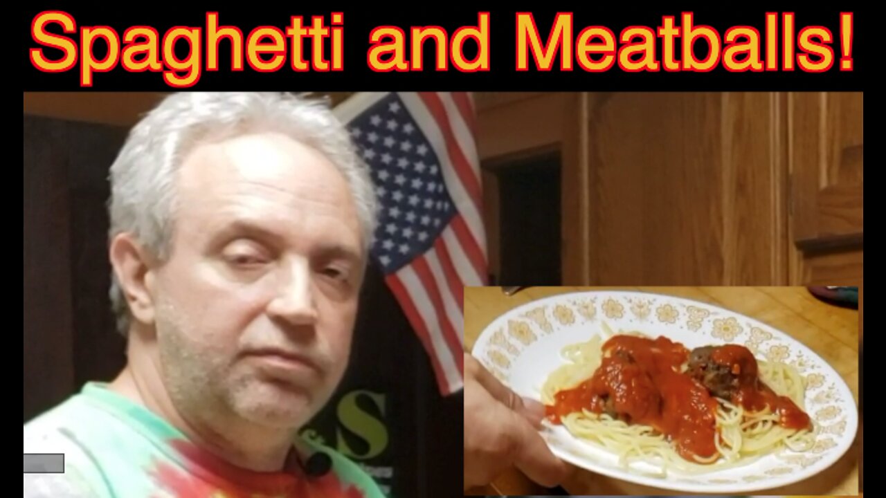 Delicious Homemade Spaghetti and Meatballs!