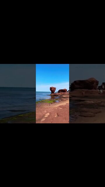 Popular part of the beach