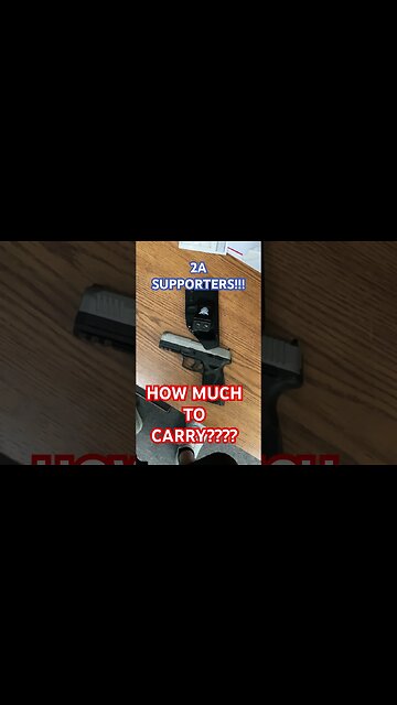 CARRY A GUN?? #shorts #guns #carry #glocks