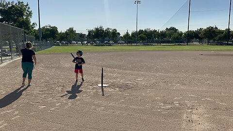 T-Ball batting Pt2