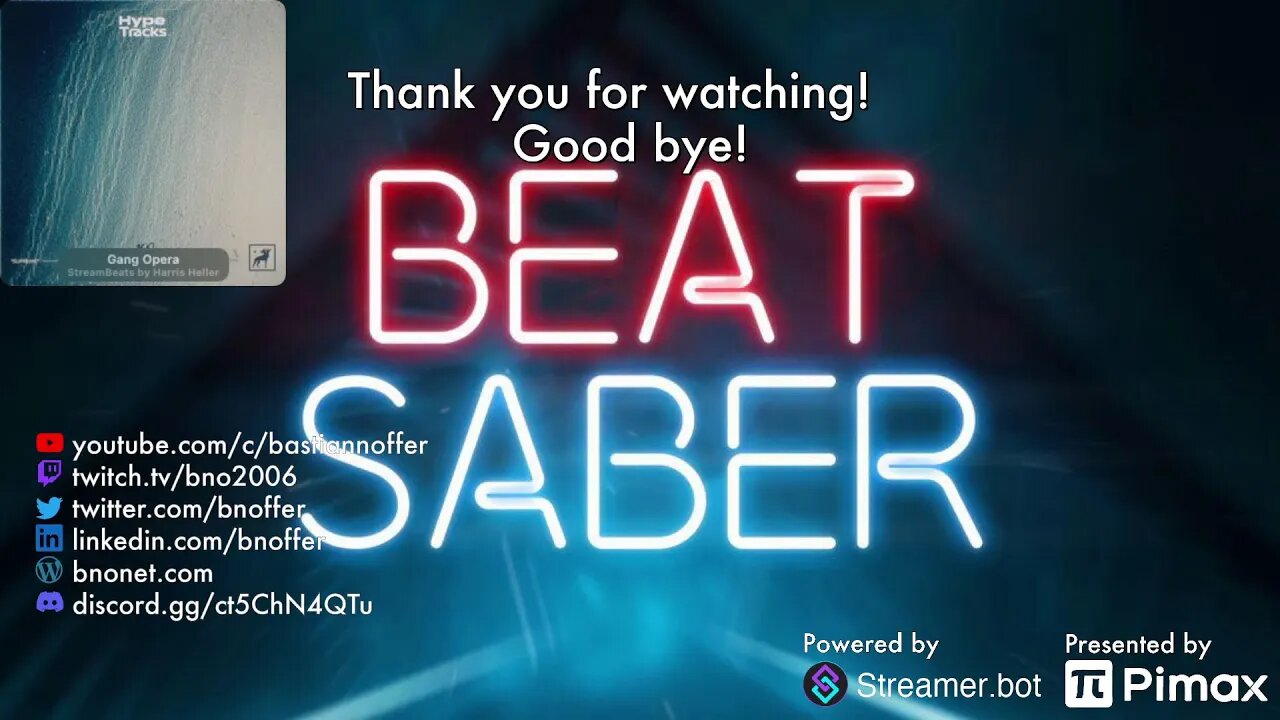 [EN/DE] Midweek workout in #BeatSaber #visuallyimpaired #vr