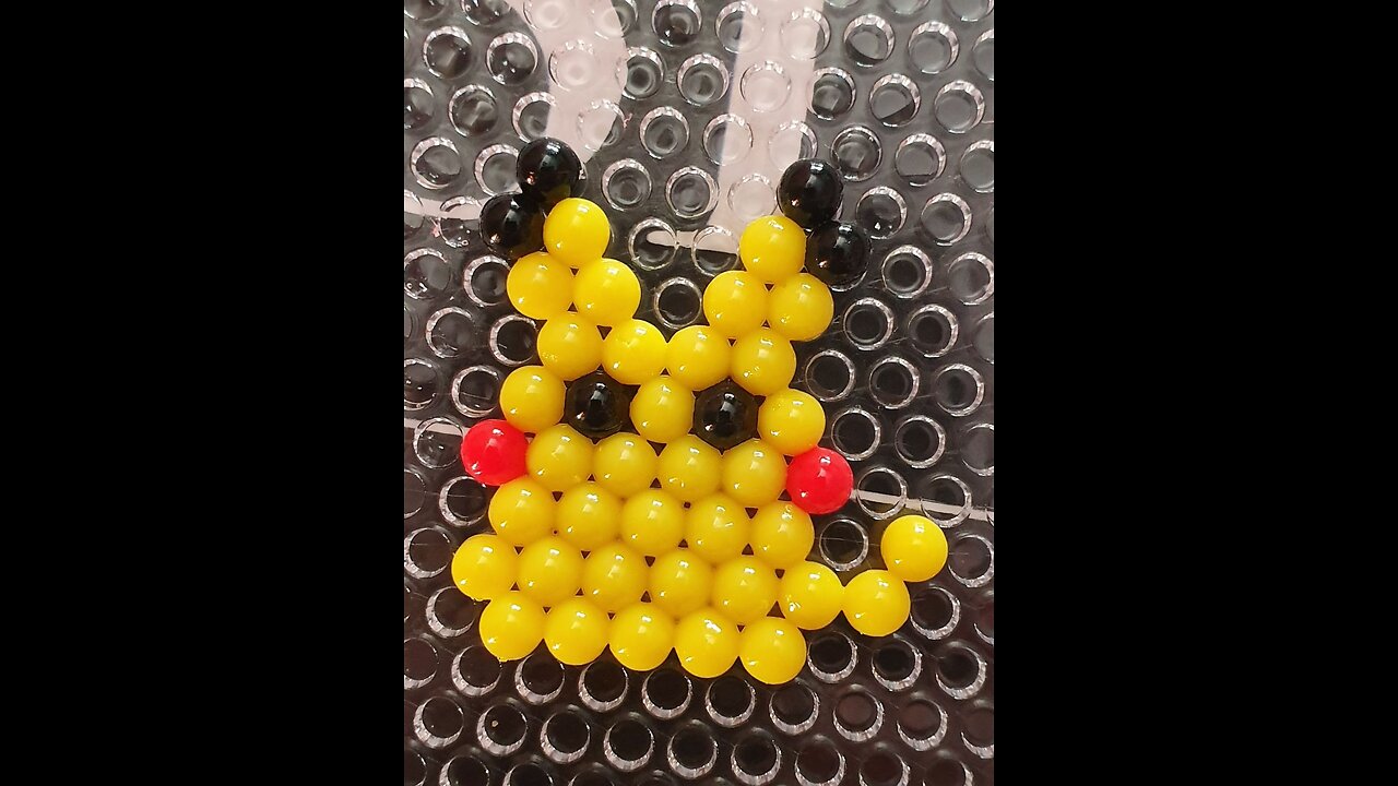 Pikachu w-Aquabeads