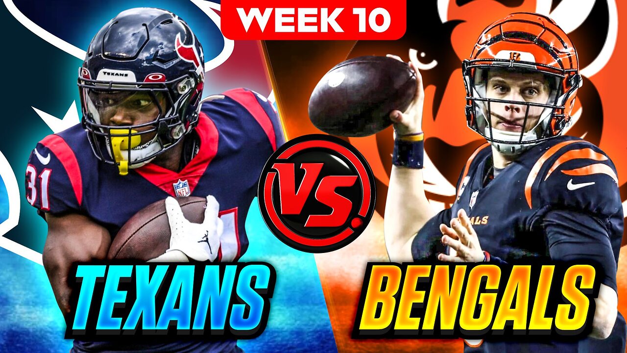 RECORD SETTING CJ Stroud Leads the Texans into Battle Against the Bengals - Week 10 Initial Outlook