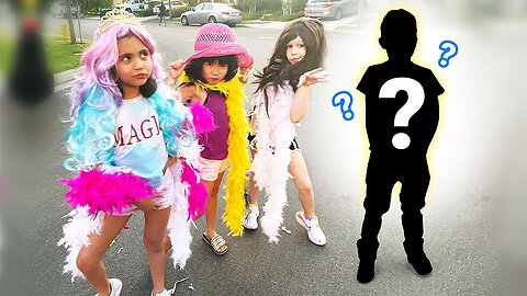 AVA AND HER GIRL CREW TP THE MOST POPULAR BOY AT SCHOOL!