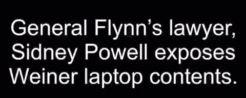 TSVN346 5.2023 General Flynn’s Lawyer Sidney Powell Exposes Anthony Weiner Laptop Contents