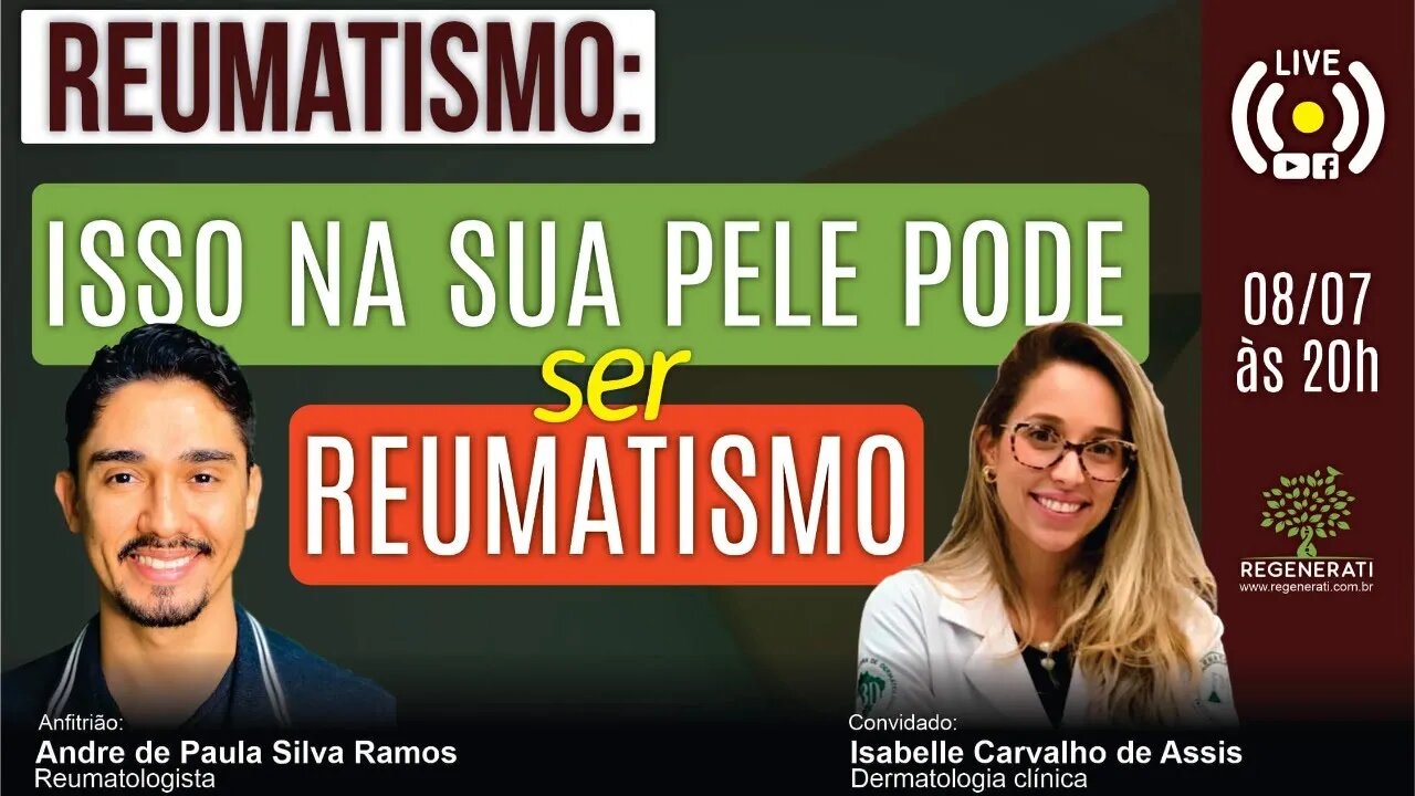 Reumatismo: isso na sua pele pode ser Reumatismo