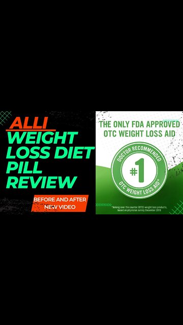 Alli Weight Loss Diet Pills Reviews Alli Diet Pills Before And After New Video