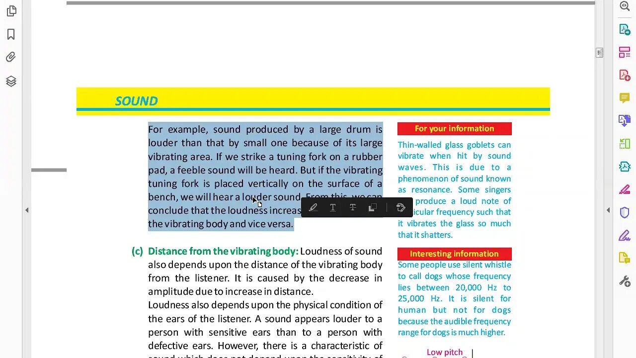 PHYSICS | Class 10th | CH#11 | Loudness, Pitch, Quality and Speed of sound