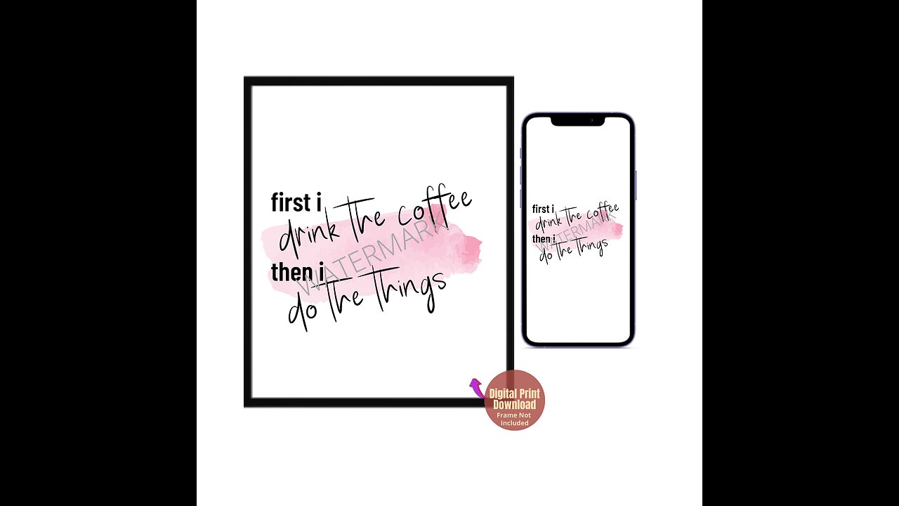First I Drink The Coffee, Then I Do The Things! ❤️