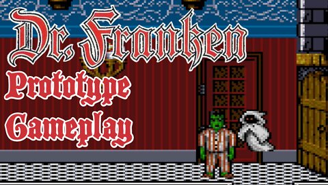 🎃👻🦇 Dr. Franken (Prototype) - Game Gear Gameplay 🦇👻🎃 😎Benjamillion