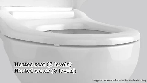 Smart Electric Bidet for Toilet Seat, Ivyel J-2R,