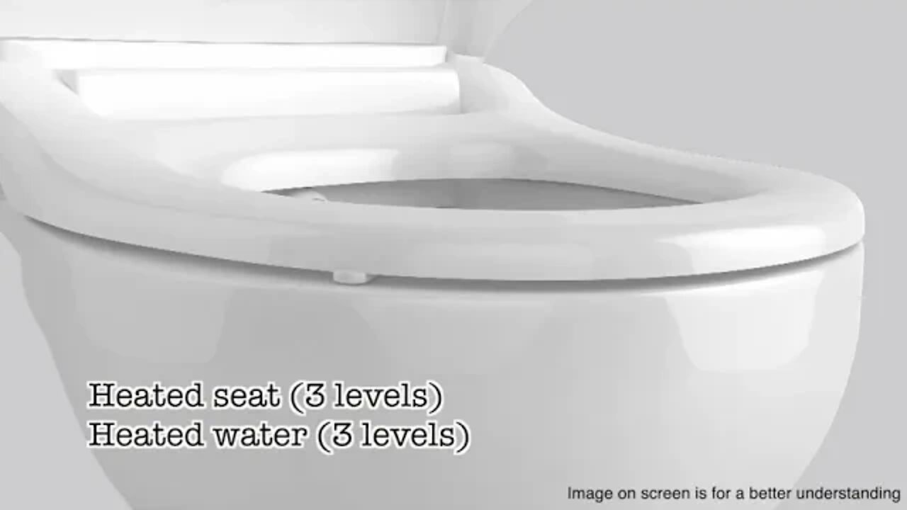 Smart Electric Bidet for Toilet Seat, Ivyel J-2R,