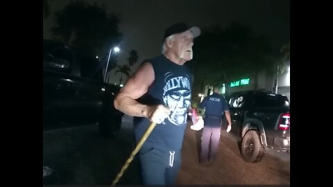 Hulk Hogan Shows Up At Son's DUI Investigation