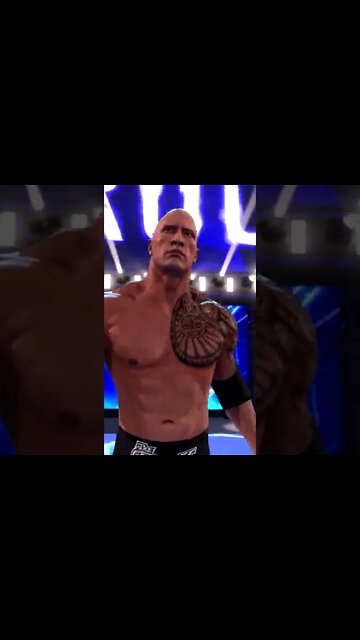 WWE 2k22 The Rock Entrance #shorts