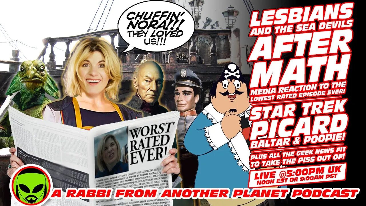 LIVE@5 - Doctor Who Legends of the Sea Devils Aftermath!!! Star Trek Picard!!!