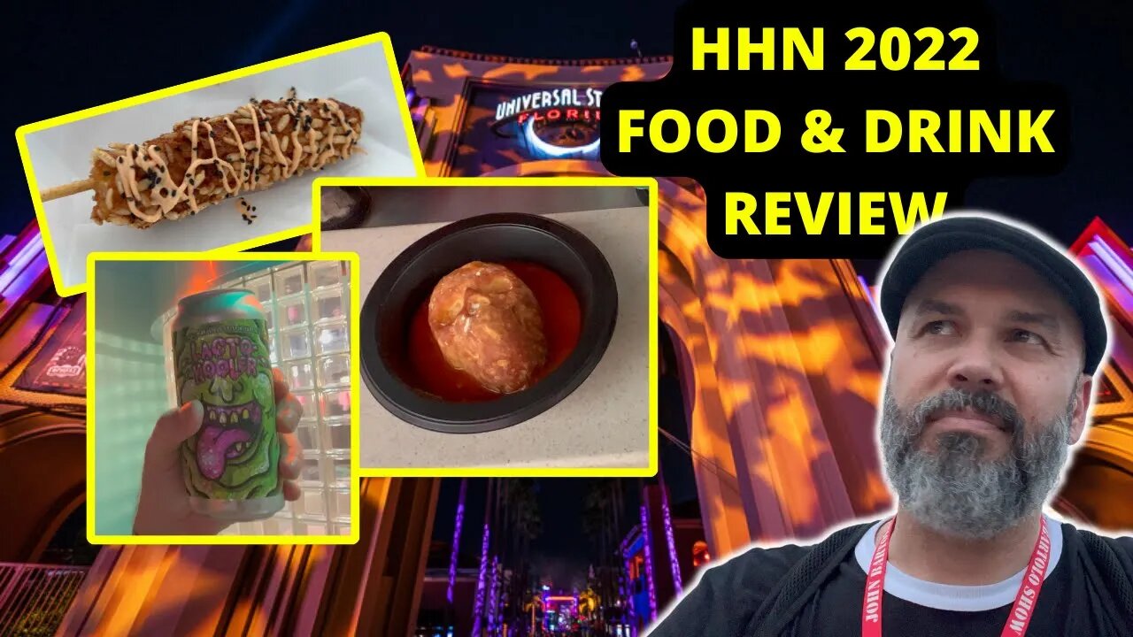 Halloween Horror Night's 2022 Food Review | Universal Studios Orlando