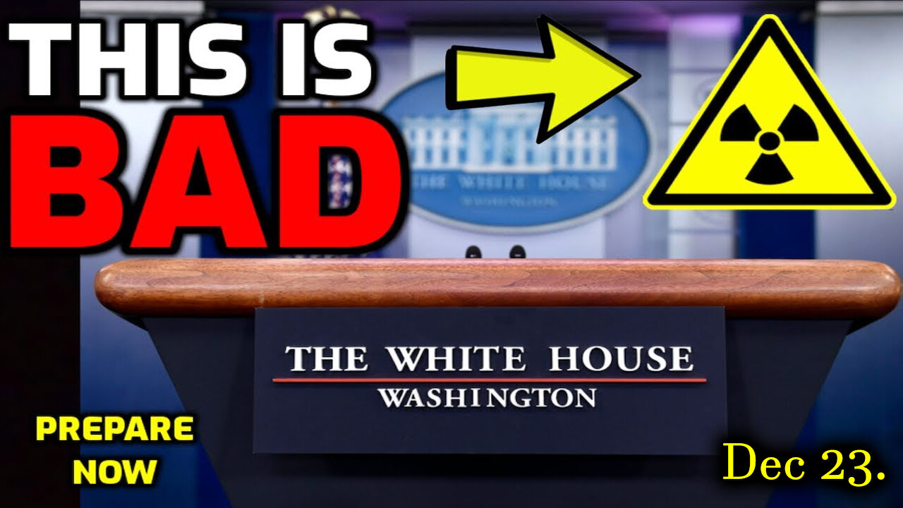 This is BAD! The White House just Issued NUCLEAR Warning - Private Message Sent