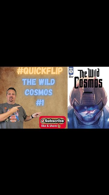 The Wild Cosmos #1 Scout Comics #QuickFlip Comic Review Curtis Clow,Mauro Mandalari #shorts
