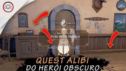 Genshin Impact, Quest ALIBI do herói OBSCURO | Super Dica PT-BR