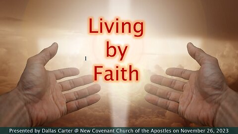 Living By Faith