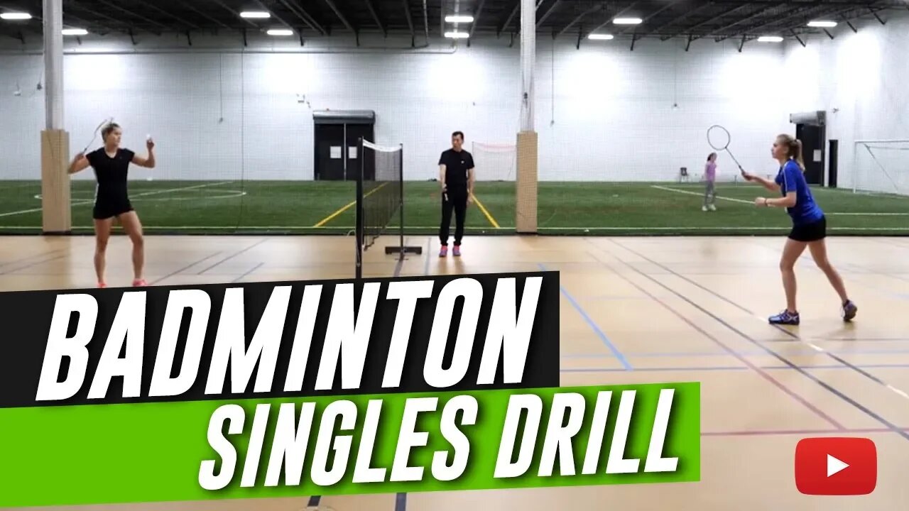 Play Better Badminton - Singles Drill featuring Coach Andy Chong