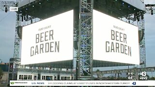 Beer Garden opening before Raiders game