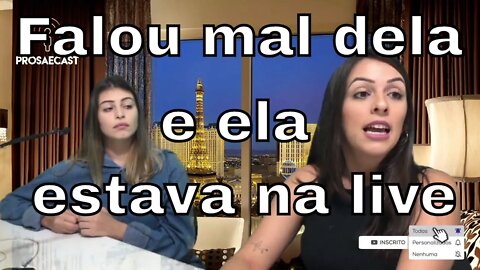 Falei mal dela e ela estava vendo a live, tia Carminha desculpe! Tudo sobre ser influencer!