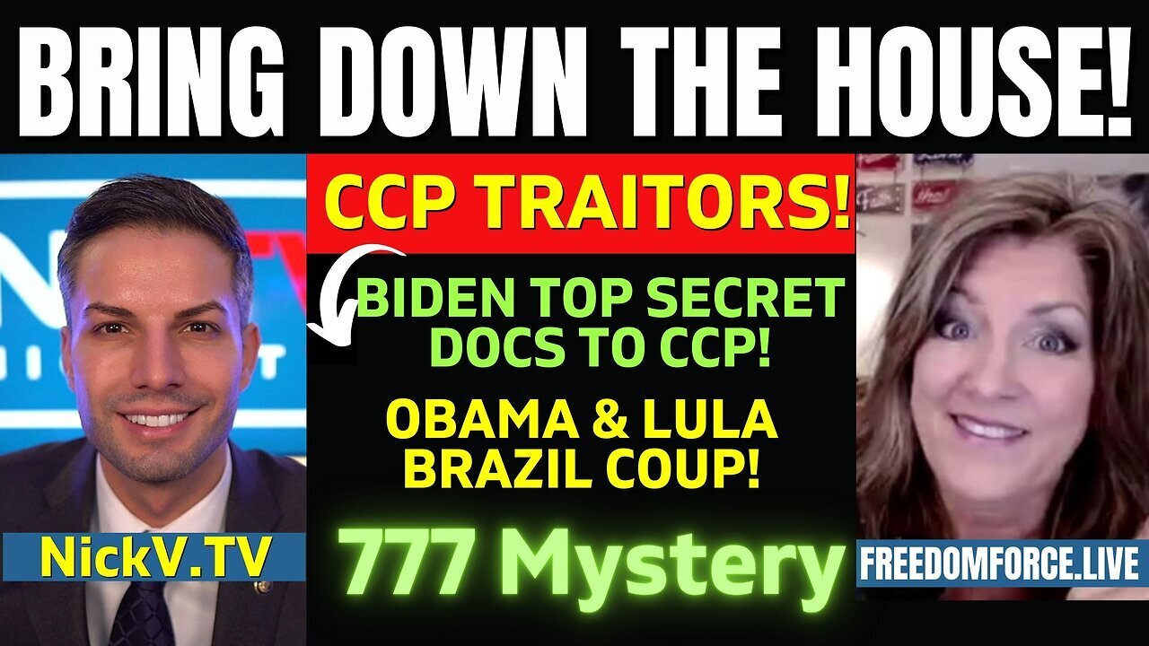 Bring Down the House! CCP Traitors Biden Top Secret Docs,