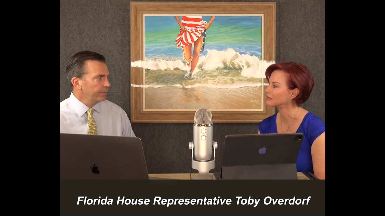 FLorida House Representative Toby Overdorf speaks up concerning Human Trafficking