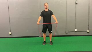 Banded lateral raise