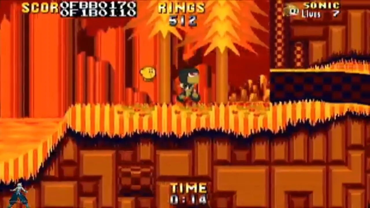 Mk Darkon In Sonic 2 (Genesis)On Xbox