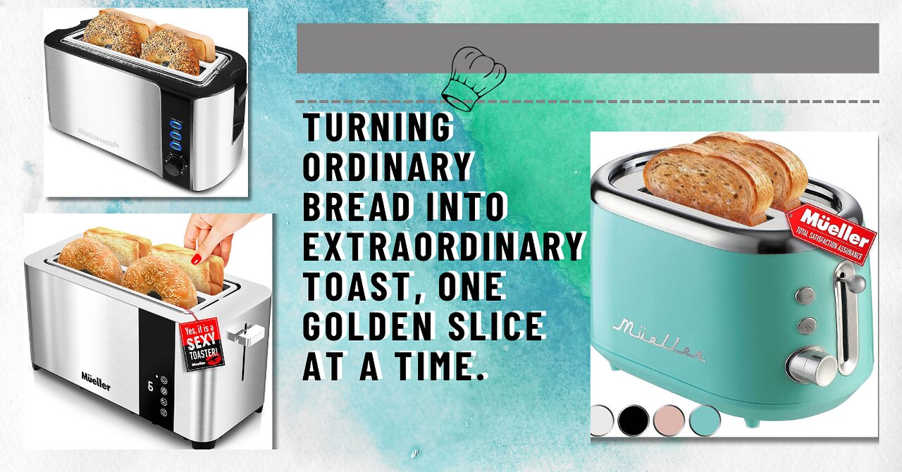 Upgrade your breakfast routine with these top-quality toasters!