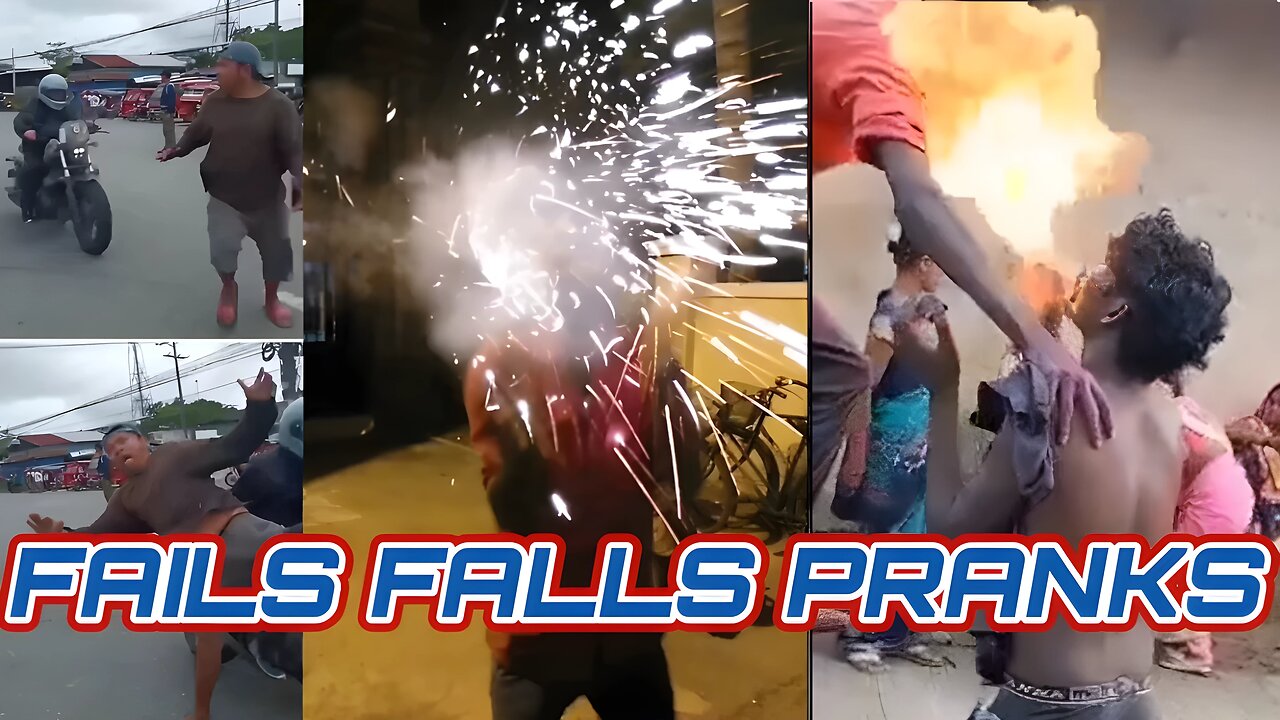 FUNNY FALLS, FAILS AND PRANKS COMPILATION 46