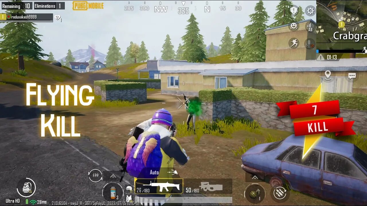 Flying Kill | PUBG Gameplay | Noob GAMER |