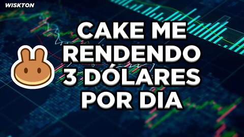 CAKE me rendendo 4 dólares por dia