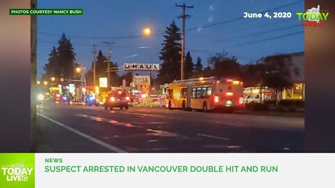 Suspect arrested in Vancouver double hit and run