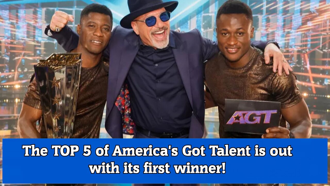 The TOP 5 of America's Got Talent is out with its first winner!