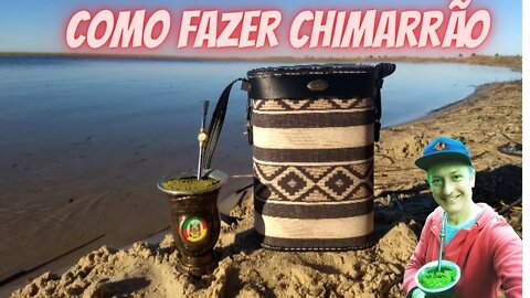 Como fazer chimarrão gaúcho. #chimarrao #ervavier #ferias