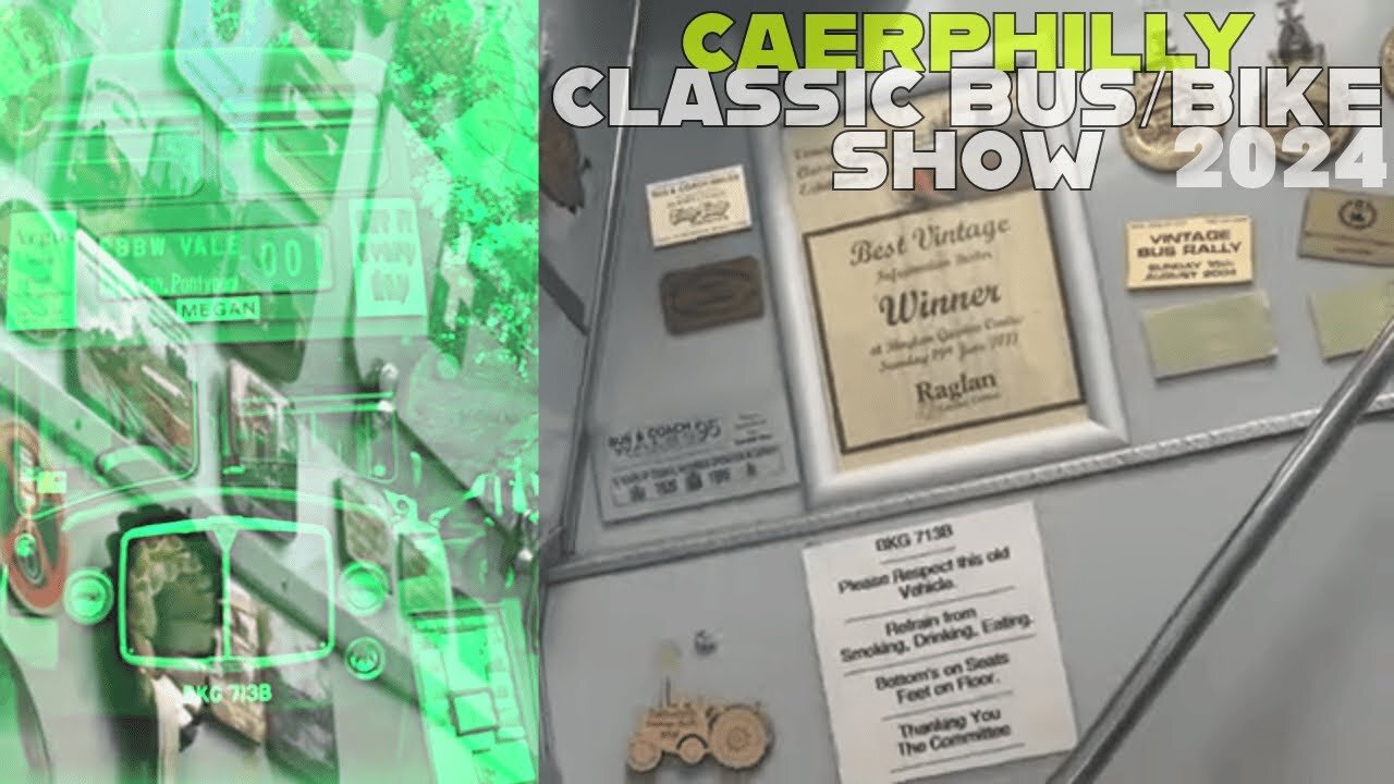 Caerphilly Classic Bike/Bus Show |2024 RE-UPLOAD