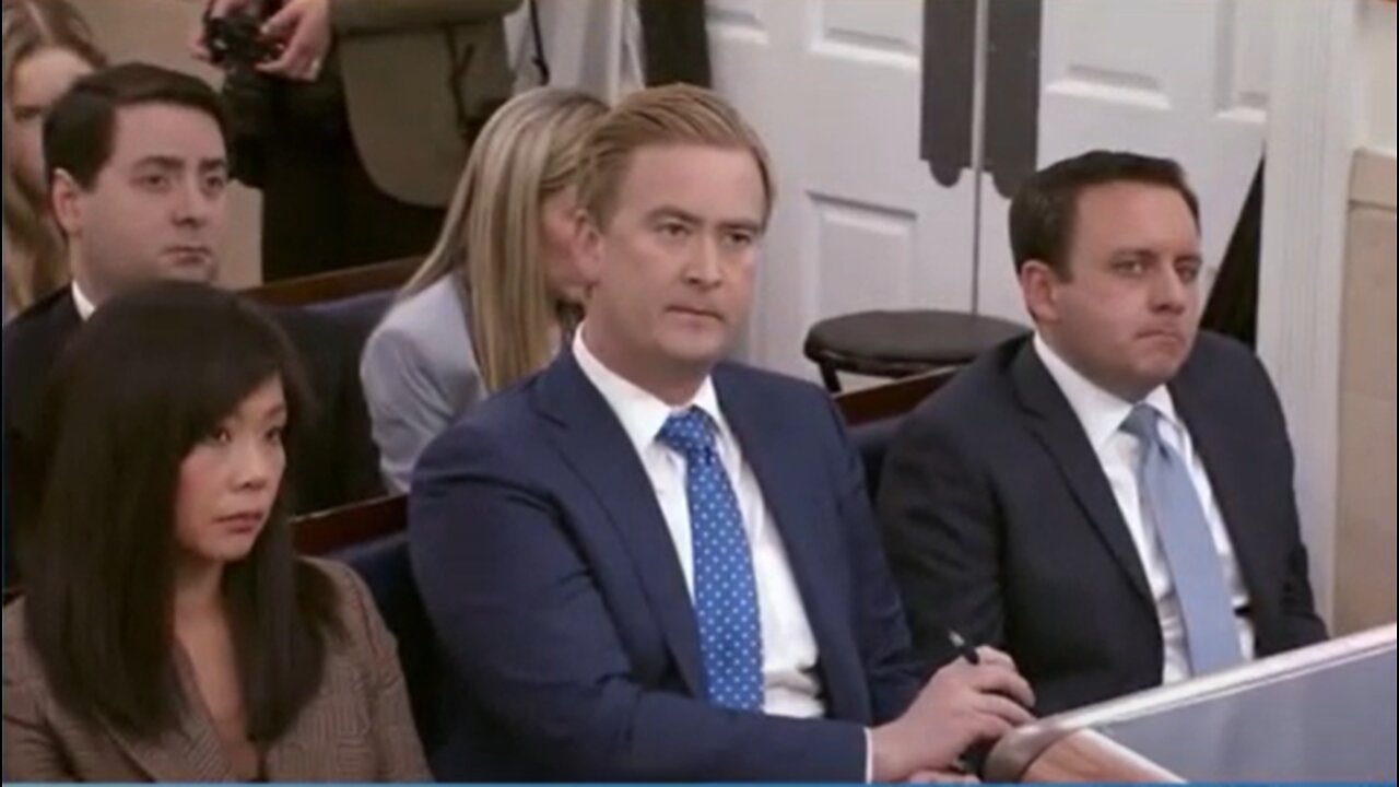 PETER DOOCY OF FOX NEWS GRILLS WHITE HOUSE OVER INSANE CLAIMS OF 90% REDUCTION ON BORDER CROSSINGS