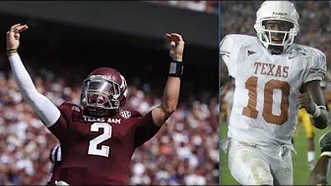 Debate: Who Is The Better College Quarterback? Johnny "Football/Money" Manziel or Vince Young?