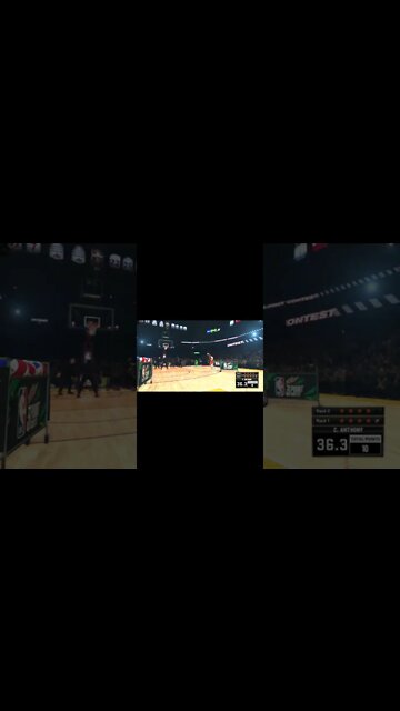 NBA 2k22 3 Point Contest Carmelo Anthony #shorts