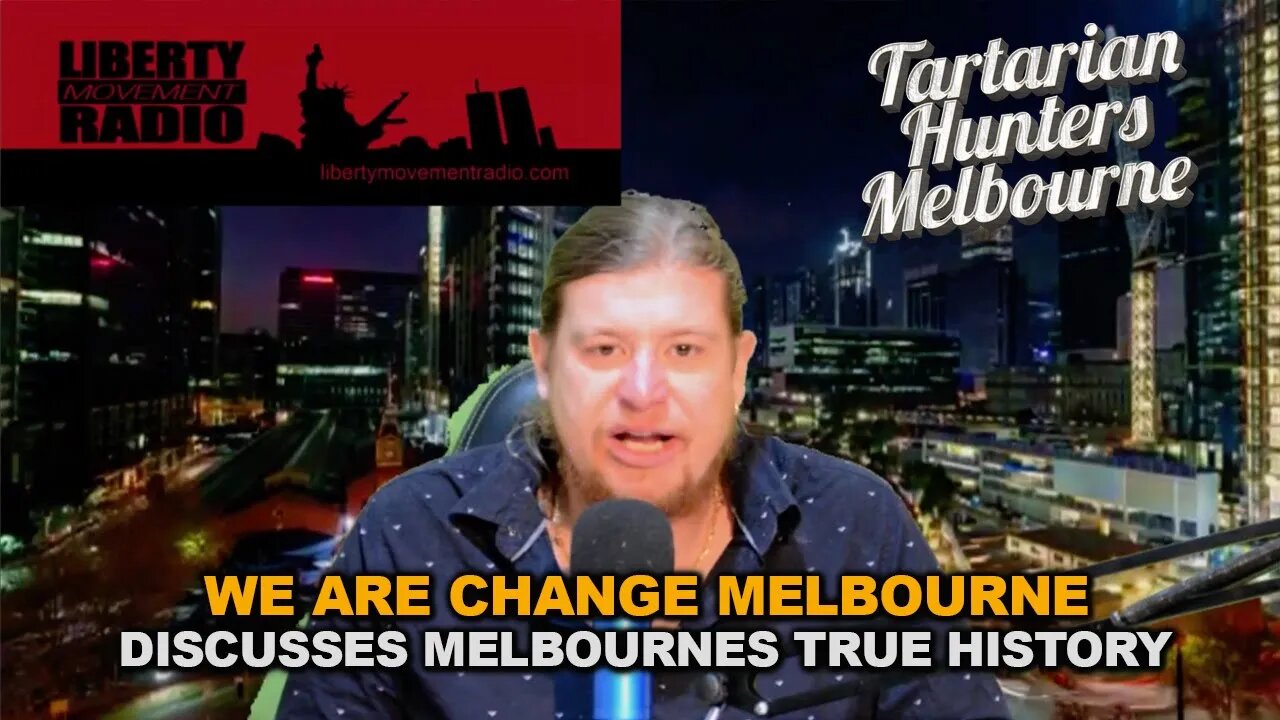 We Are Change Melbourne Talk Show with Kelly Jones on Melbourne's True History.