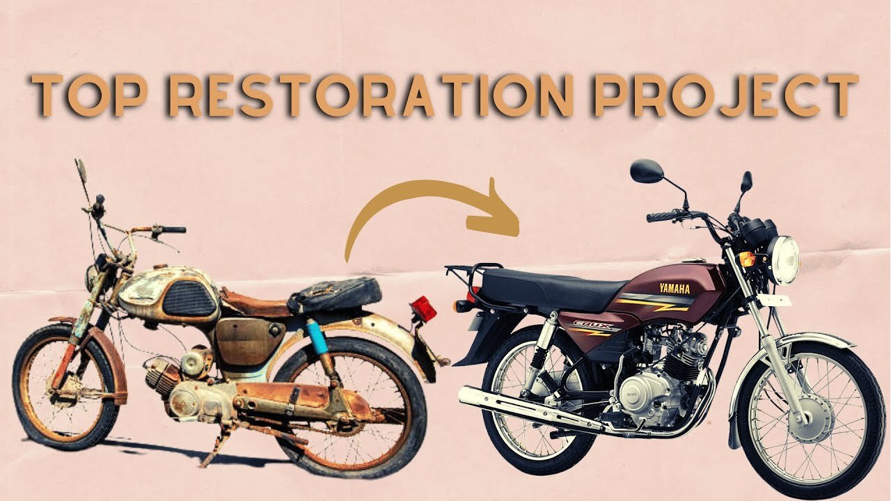 Ruined Motorcycles Restored to Their Former Glory!