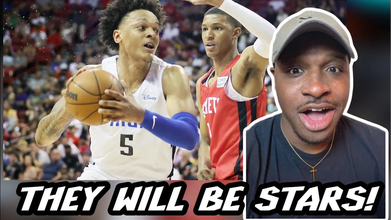 #1 Paolo Banchero vs #3 Jabari Smith Jr FULL Highlights 2022 NBA Summer League REACTION