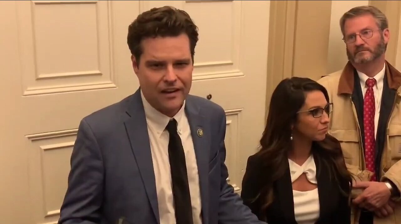 Matt Gaetz After McCarthy Meeting: I'll Never Vote For Him